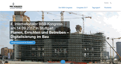 Desktop Screenshot of bbb-kongress.de